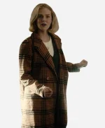 Rosy McEwen Scarpetta Plaid Coat - Image 2