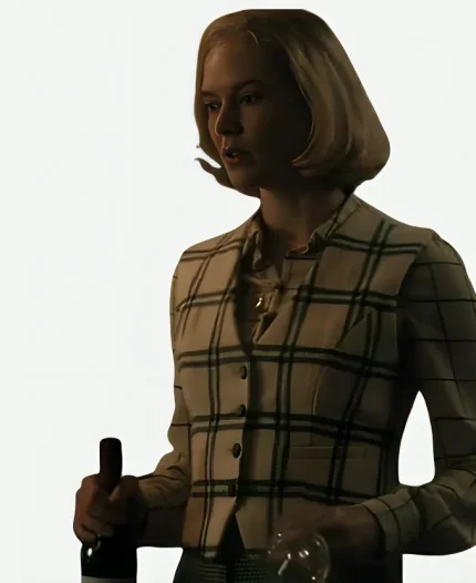 Rosy McEwen Tv Series Scarpetta 2026 Kay Scarpetta (Past) Plaid Vest