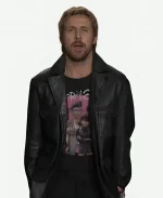 Ryan Gosling SNL Promo Leather Jacket
