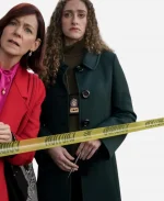 Samantha Edwards Artificial Genius Elsbeth Green Trench Coat