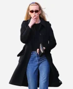 Sarah Pidgeon Love Story 2026 Black Trench Coat
