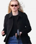 Sarah Pidgeon Love Story S01 Tv Series 2026 Carolyn Bessette Black Wool Coat