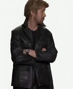 Saturday Night Live Promo 2026 Ryan Gosling Black Leather Jacket