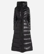 Savannah Guthrie The Today Show 2026 Black Puffer Hooded Coat