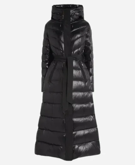 Savannah Guthrie The Today Show 2026 Black Puffer Hooded Coat