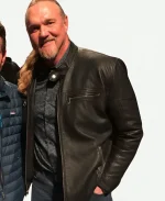 Scott Brickell Movie I Can Only Imagine 2 2026 Trace Adkins Black Leather Moto Jacket