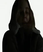 Scream 7 Tatum Prescott Green Fur Bomber Jacket