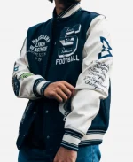 Seahawks Beastmode Legacy Marshawn Lynch Varsity Jacket