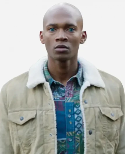 Sedale Threatt Jr. Siren S02 Levi Beige Sherpa Jacket