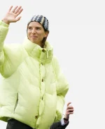 SheBelieves Cup 2026 Tobin Heath Yellow Puffer Jacket