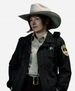 Sheriff Kerry Tv Series Lanterns 2026 Kelly Macdonald Black Uniform Jacket