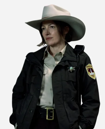 Sheriff Kerry Tv Series Lanterns 2026 Kelly Macdonald Black Uniform Jacket