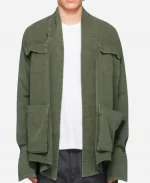 Shrinking S03 Christa Miller Green Cotton Jacket