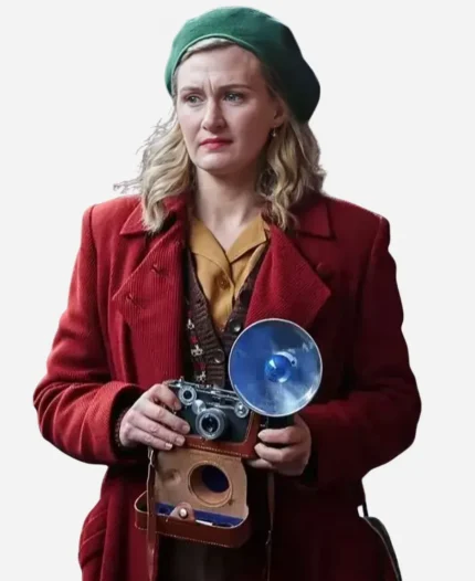 Sissela Benn The Swedish Connection Red Coat