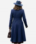Sophie Rundle Peaky Blinders The Immortal Man Ada Thorne Blue Wool Coat