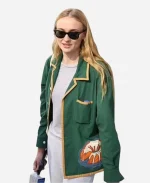 Sophie Turner New York City Green Blazer Jacket - For Sale