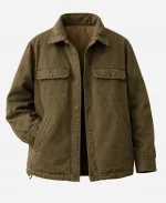 Stacy Clyburn Brown Cotton Jacket