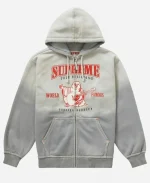Supreme True Religion Hoodie In Grey