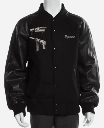 Supreme x Aeon Flux Varsity Jacket