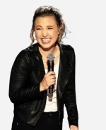 Taylor Tomlinson Quarter-Life Crisis Black Leather Jacket