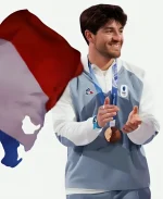 Olympics 2026 Team France Long-Sleeved Polo Shirt - Image 2