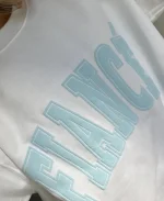 The Bar Fiance White & Blue Sweatshirt