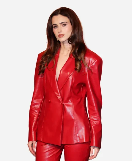 The Beauty 2026 Jessica Bruno Leather Blazer