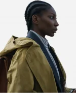 The Christophers 2026 Michaela Coel Cotton Hooded Coat