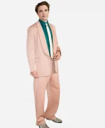 The Drama Premiere Robert Pattinson Pink Suit