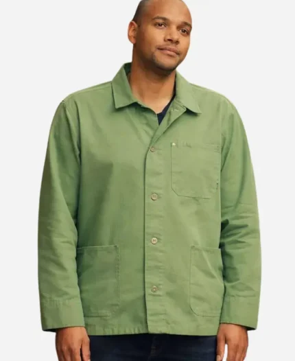 The Great Pottery Throwdown S09 Rich Miller Green Jacket