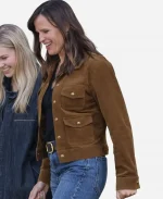 The Last Thing He Told Me S02 Jennifer Garner Brown Jacket