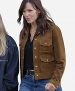 The Last Thing He Told Me S02 Jennifer Garner Jacket In Brown