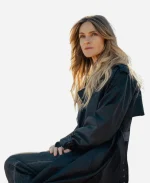 The Madison 2026 Beau Garrett Black Trench Coat