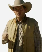 The Madison 2026 Cade Harris Beige Cotton Vest