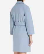 The Madison Paige McIntosh Blue Wool Coat
