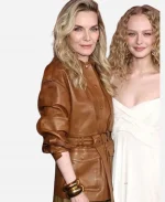 The Madison Premiere Night 2026 Michelle Pfeiffer Leather Jacket