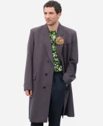 The Mastermind Josh O’Connor Purple Coat