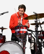 The Tonight Show Starring Jimmy Fallon 2026 Jackson White Red Cotton Jacket