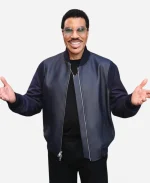 The View Talk Show 2026 Lionel Richie Black Leather Jacket