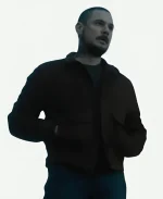 Theo FBI Brown Suede Leather Jacket