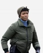 Tiffany Wallace FBI S05 Green Jacket