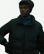 Tiffany Wallace FBI S05 Green Puffer Jacket