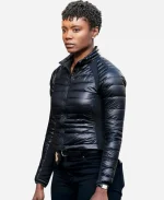 Tiffany Wallace FBI S06 Black Puffer Jacket