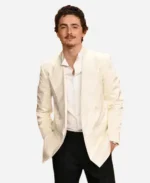Timothée Chalamet White Blazer