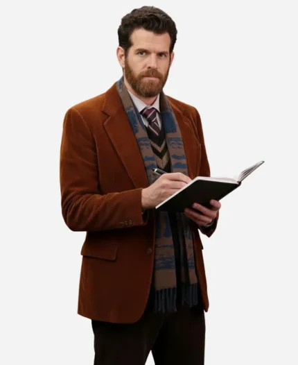 Timothy Simons Scream 7 Corduroy Blazer