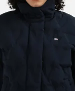 Tommy Hilfiger Diamond Heatseal Padded Jacket In Navy Blue