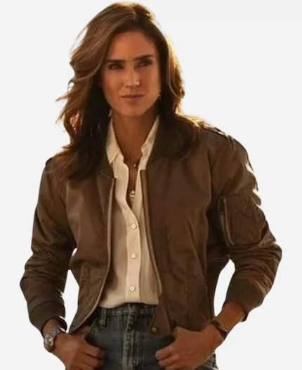 Top Gun Maverick Penny Benjamin Brown Jacket