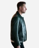 Tracker S03 Justin Hartley Green Leather Jacket