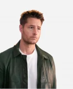 Tracker S03 Justin Hartley Leather Jacket