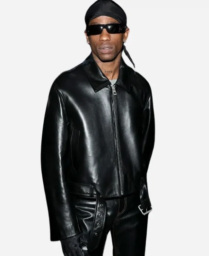 Travis Scott Fashion Scholarship Fund 89th Annual Gala Black Jacket